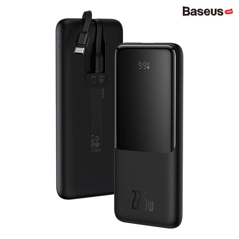 Pin sạc dự phòng 22.5W Baseus Elf Digital Display Fast Charge Power Bank 10000mAh