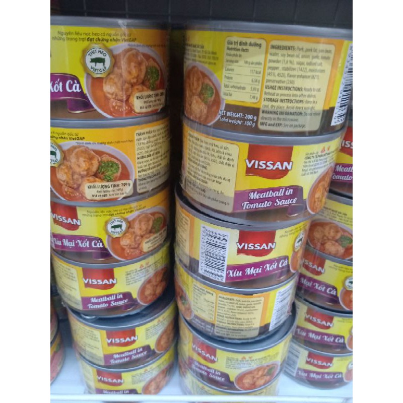XÍU MẠI SỐT CÀ VISSAN 200g
