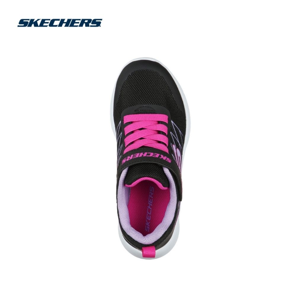 Giày sneaker bé gái Skechers Microspec - 302468L-BLK