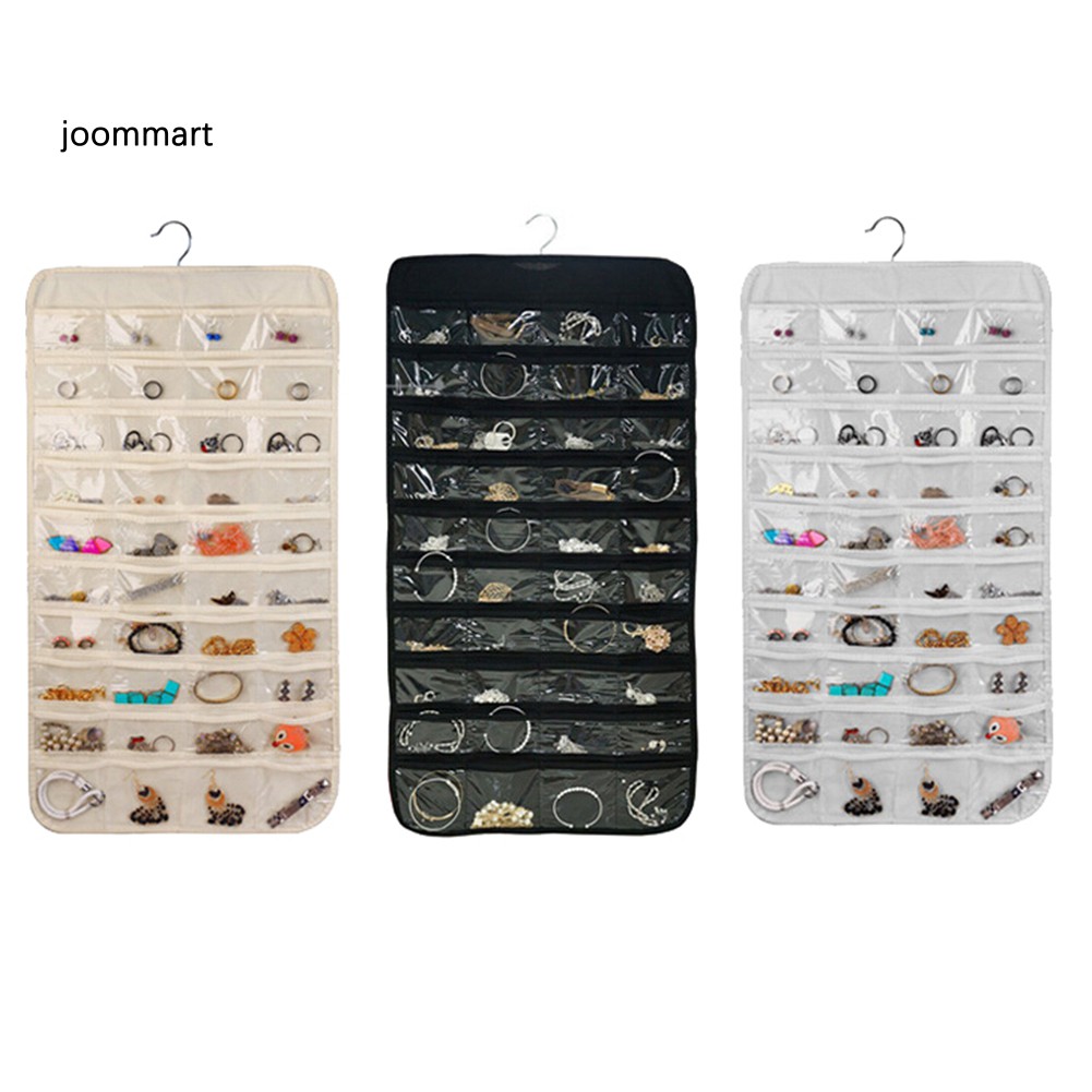 Túi Treo Tường 80 Ngăn Đựng Trang Sức Tiện Lợi