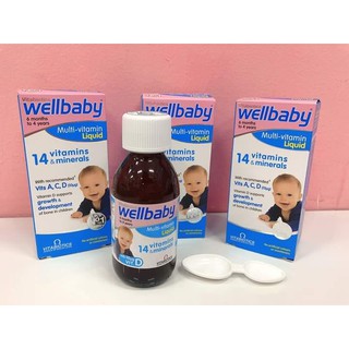 Vitamin tổng hợp wellbaby cho bé 150ml [ Anh]