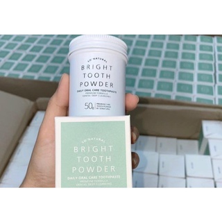 Bột trắng răng BRIGHT TOOTH POWDER SO'NATURAL