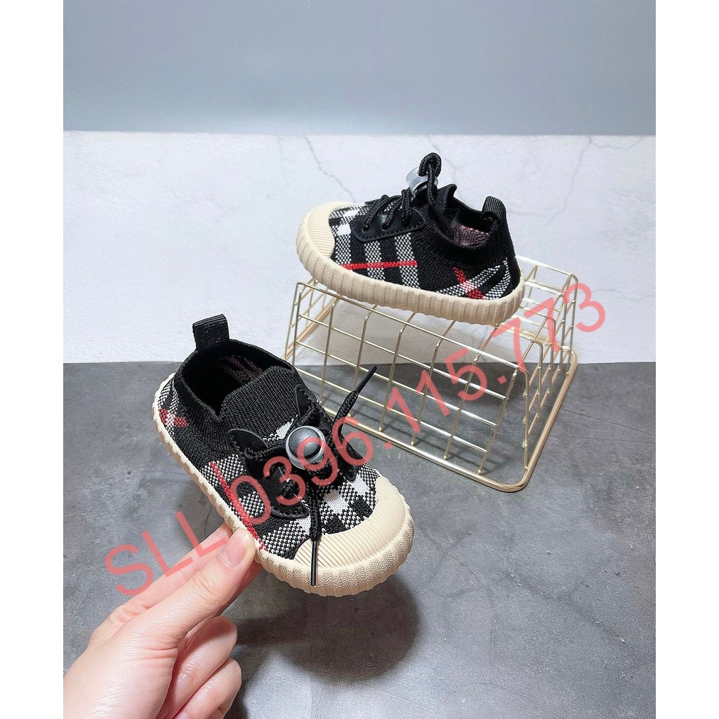 Giày chun kẻ kiểu mới dễ đi nhẹ mềm êm cho bé!!