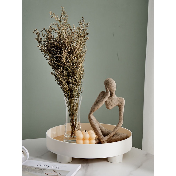 Mô Hình Người Suy Nghĩ Mini Bằng Nhựa Resin Dùng Trang Trí