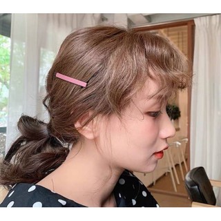 Kẹp tóc siêu mỏng phong cách dễ thương năng động (giao màu ngẫu nhiên)