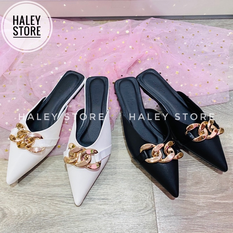 Sục nữ bệt xích mũi nhọn hàng cao cấp đi chơi đi làm đi biển đi du lịch HALEY STORE