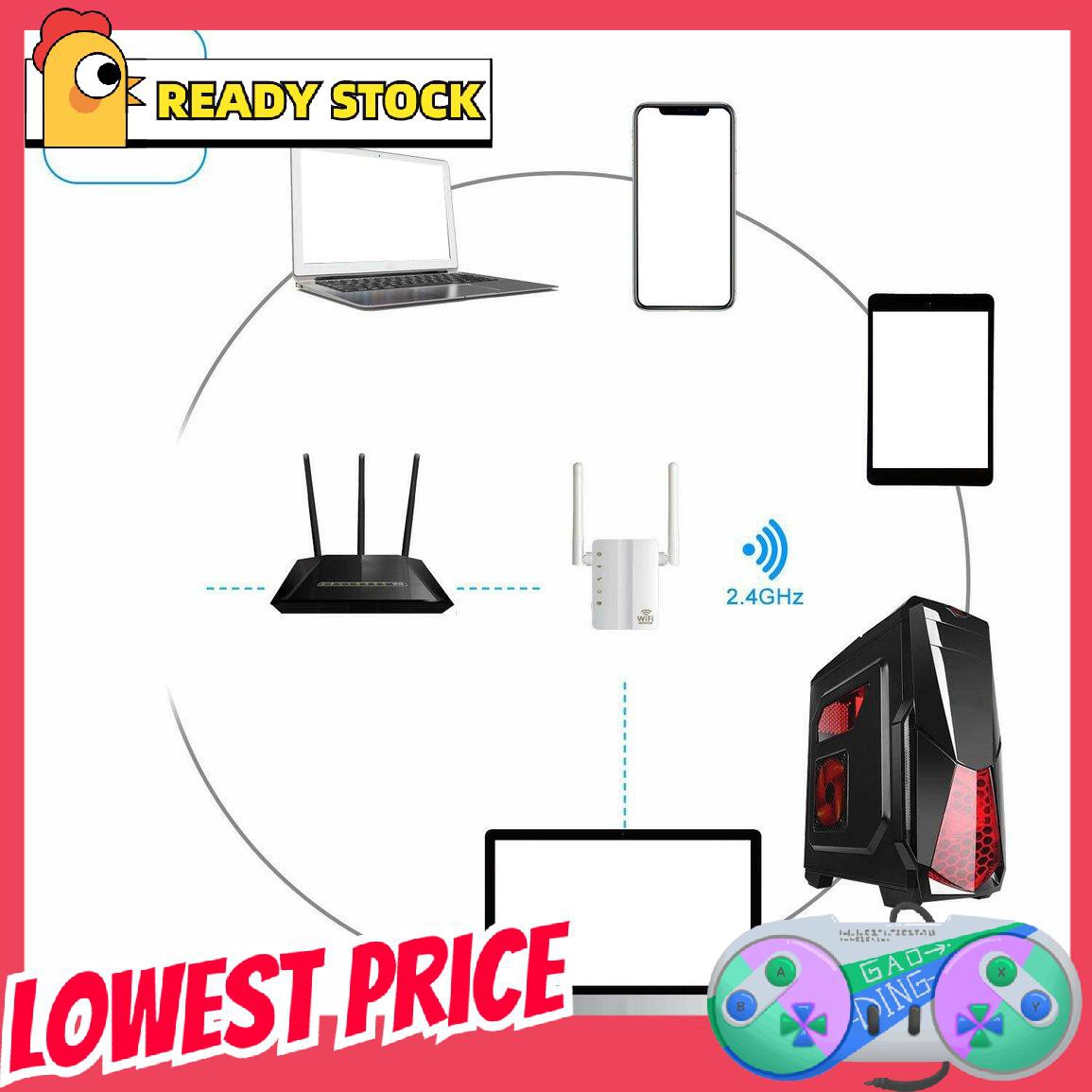 Thiết Bị Mở Rộng Wifi 300mbps Ap / Repeater Cổng Usb