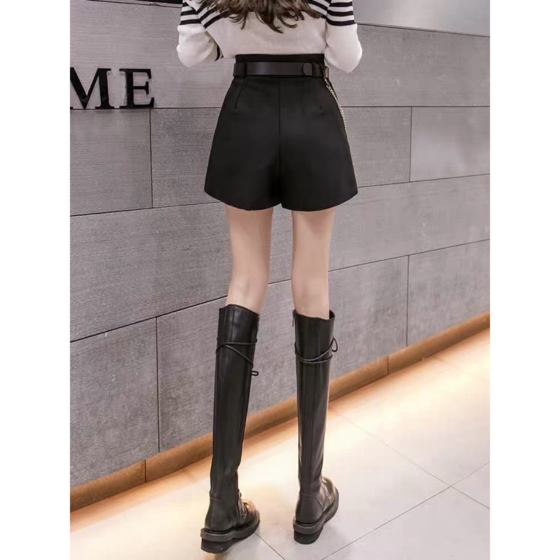 Quần Short Nữ Cạp Cao Chữ V Tôn Dáng Không Kèm Đai Tep Fashion - QSH003