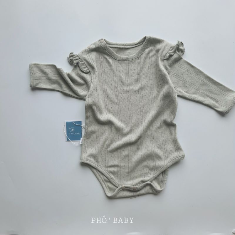 body xanh mint dài tay