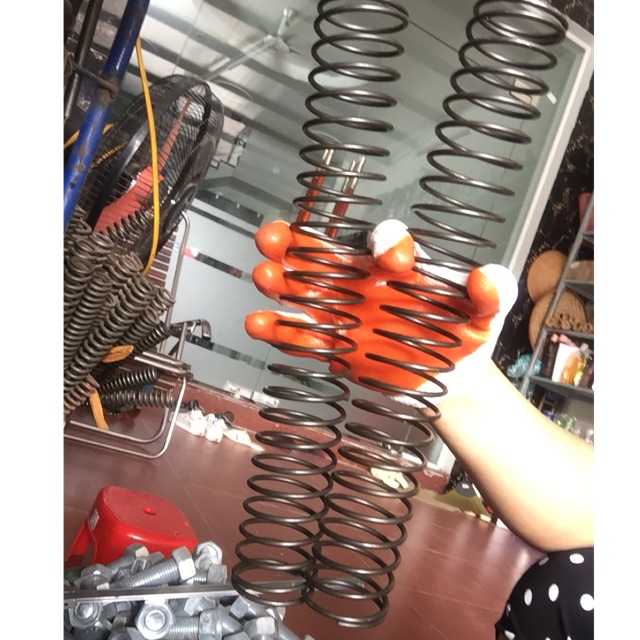 Lò xo phi 40sợi sợi 2ly dài 300mm