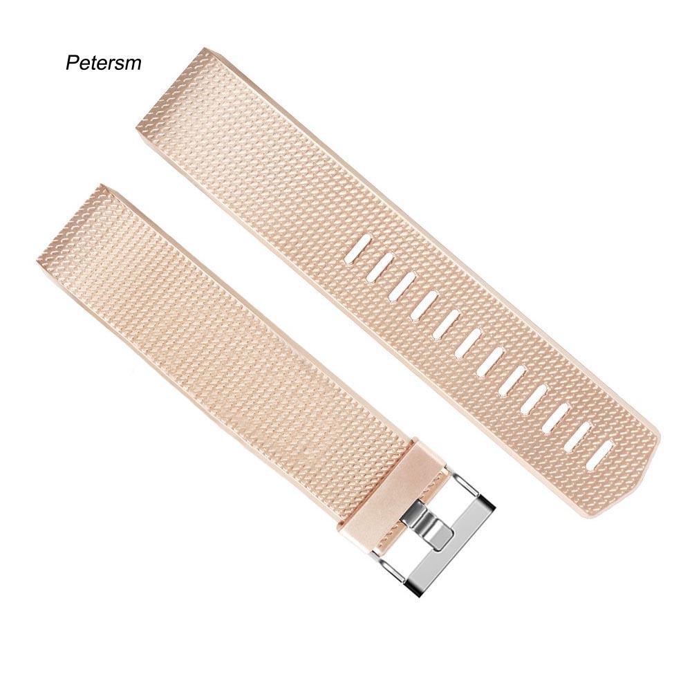 Dây đeo thay thế chất liệu mềm vân kim cương cho Fitbit Charge 2