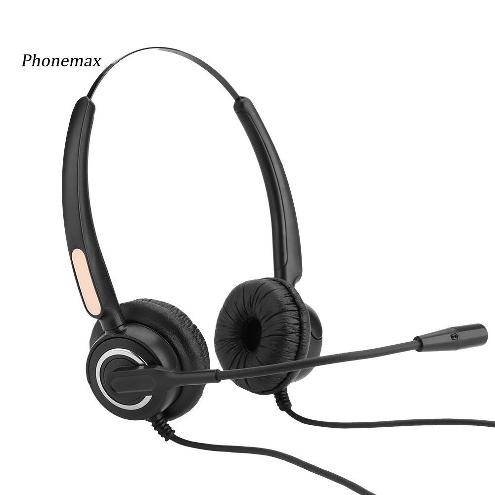 Tai Nghe Điện Thoại-H500D 2.5mm / Dual 3.5mm / RJ9 / USB Loại Bỏ Tiếng Ồn