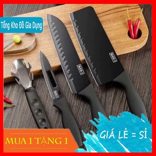 Bộ Dao Buck Blacks 5 Món Nhà Bếp Hàng Thái Lan Cao Cấp 💢 SALE SẬP SÀN 💢 Bộ Dao Làm Bếp Chuyên Nghiệp Cho Nhà Bếp