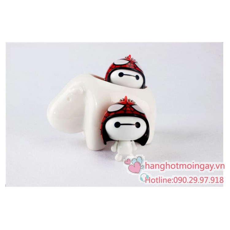 Móc khóa hình mũ bảo hiểm“ cậu bé ” Baymax  C40