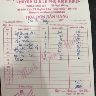 Phụ kiện nail