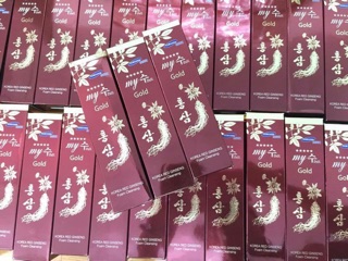 Sữa rửa mặt hồng sâm my gold hàn quốc
