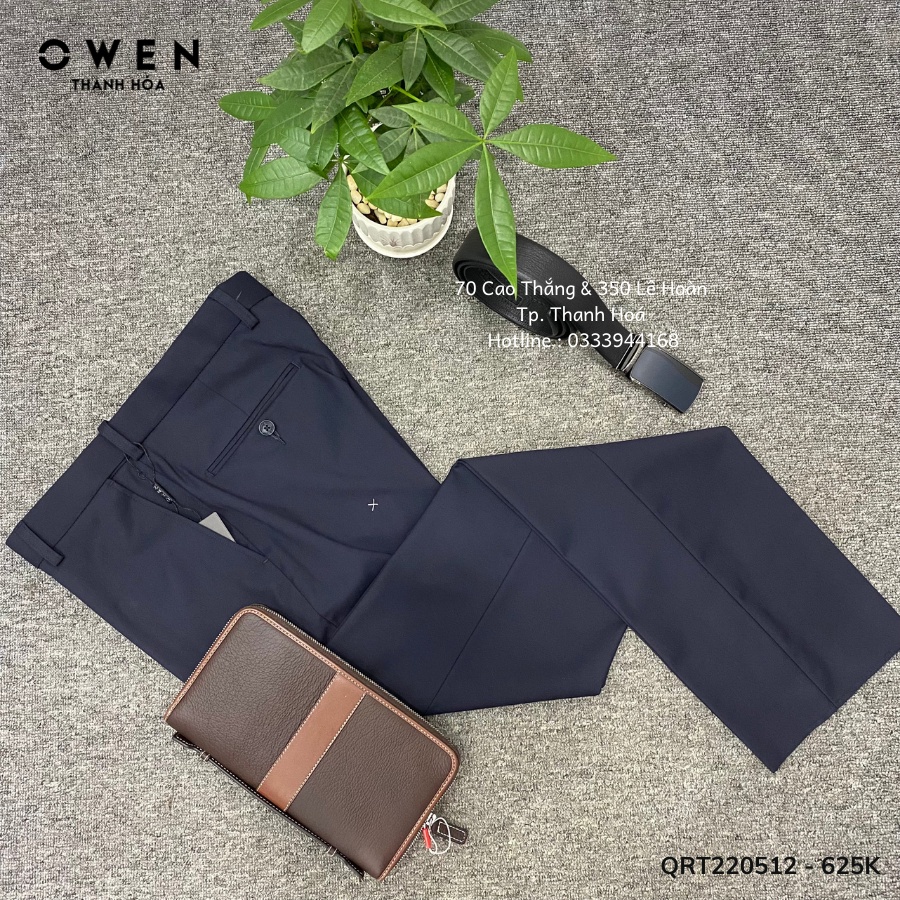 Quần âu nam Owen- Hàng mới về - QRT220512-N