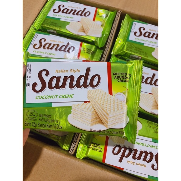 Bánh xốp Sando Coco  53.5g