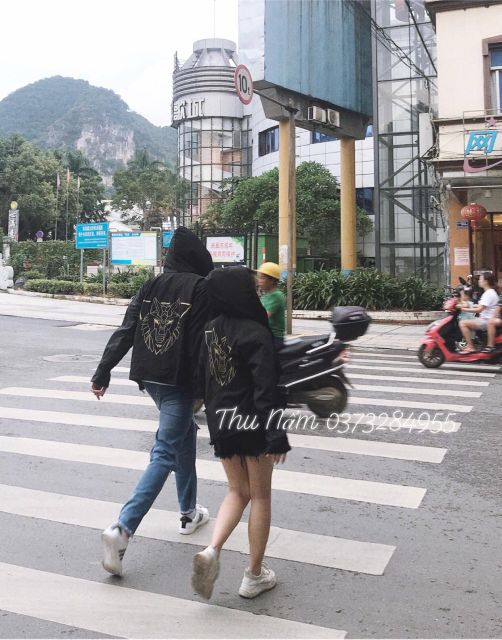 Áo khoác kaki lưng đầu sói | BigBuy360 - bigbuy360.vn