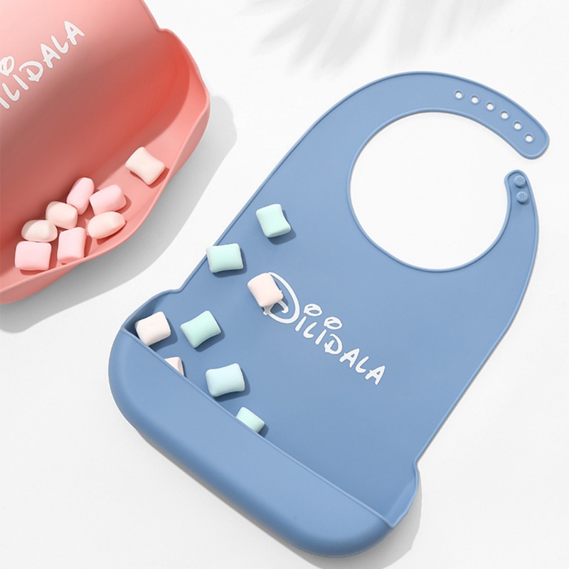 Yếm Ăn Silicone Chống Thấm Nước / Dầu Tiện Dụng Cho Người Lớn Tuổi