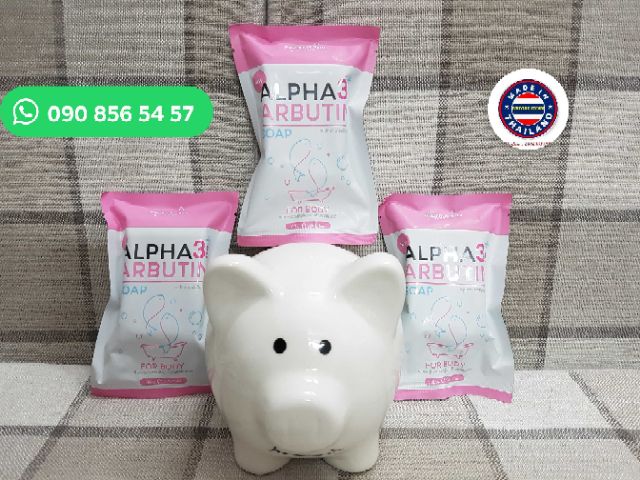 XÀ PHÒNG TẮM TRẮNG ALPHA ARBUTIN PLUS