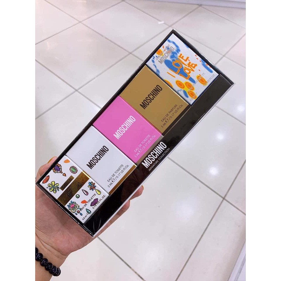 Set nước hoa Moschino mini 5 chai | Thế Giới Skin Care
