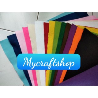 Vải nỉ mềm vuông 22cm - 2k (VUI LÒNG ĐẶT QUA KÊNH MỚI: CRAFT2024)