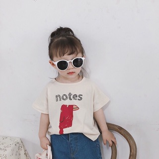 Áo phông nhiều màu bé gái