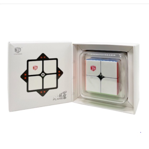 Combo Rubik Xman Flare 2x2 và Lube Orbit Saturn