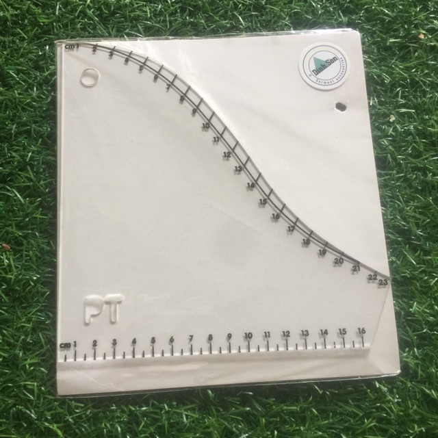 Thước vẽ tay áo, nách áo