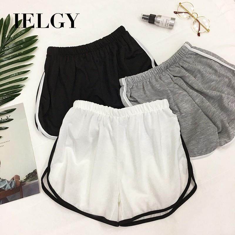 Quần đùi IELGY ống rộng phong cách thể thao thời trang mùa hè dành cho nữ