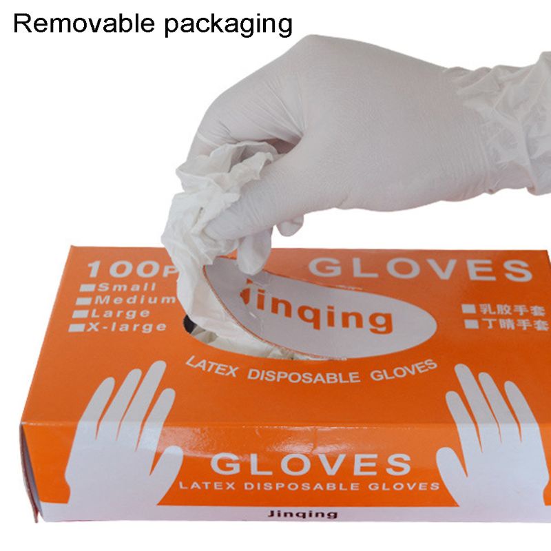 100 Găng Tay Cao Su Y Tế Dùng Trong Nhà Hàng Khách Sạn