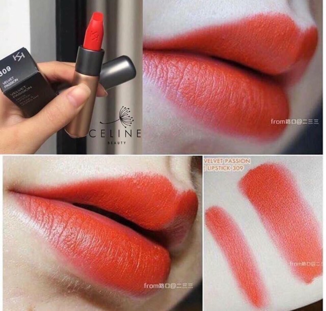 Son lì Kiko Velvet Passion Matte  309-310-311-316-330
