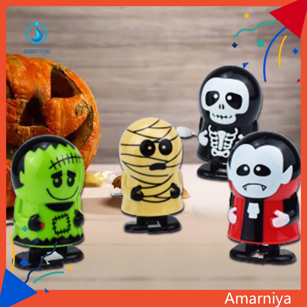 Bộ Xương Zombie Lên Dây Cót Dễ Thương Vui Nhộn Cho Bé