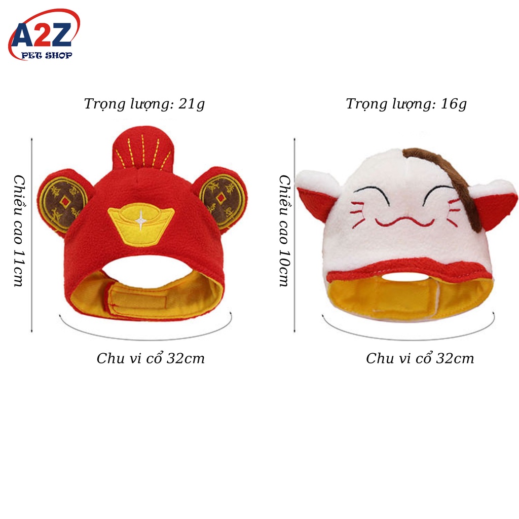 Mũ Cho Mèo, Mũ Tết Cho Chó mèo
