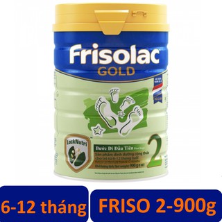 Sữa frisolac 2-900g cho trẻ 6-12 tháng