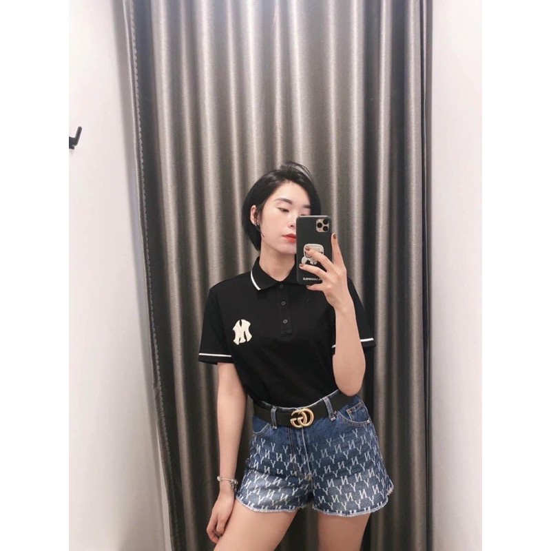 Áo thun polo nữ tay ngắn chất cotton viền sọc siêu xinh, hàng thời trang kiểu đẹp phong cách 2022 ( có bigsize 40_75kg)