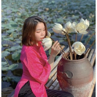 Áo bà ba gấm loại 1