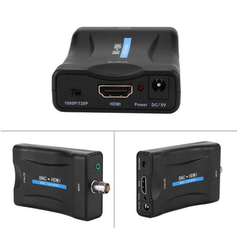 Đầu Chuyển Đổi BNC Sang HDMI CVBS BNC HDMI Coax 1080P HDCP Cho Camera Giám Sát