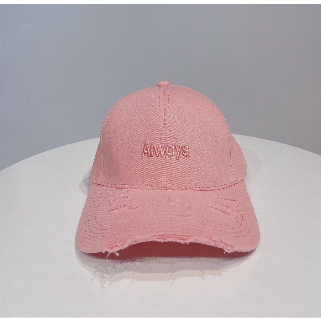 [Mã FAMARAL1 giảm 10K đơn 50K]Nón Kết Thêu Chữ Away Kiểu Rách Fashion Phong Cách Ulzzang Form Unisex Nam Nữ 405