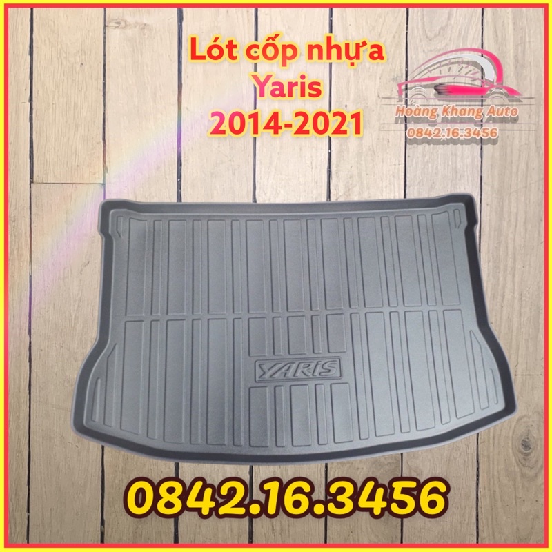 Lót cốp nhựa Yaris 2014 - 2021 nhựa dẻo đàn hồi