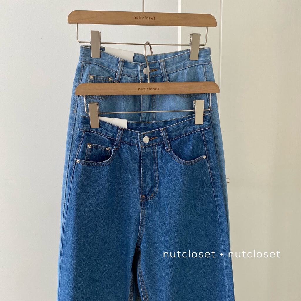 Quần jeans ống suông _ Q0083
