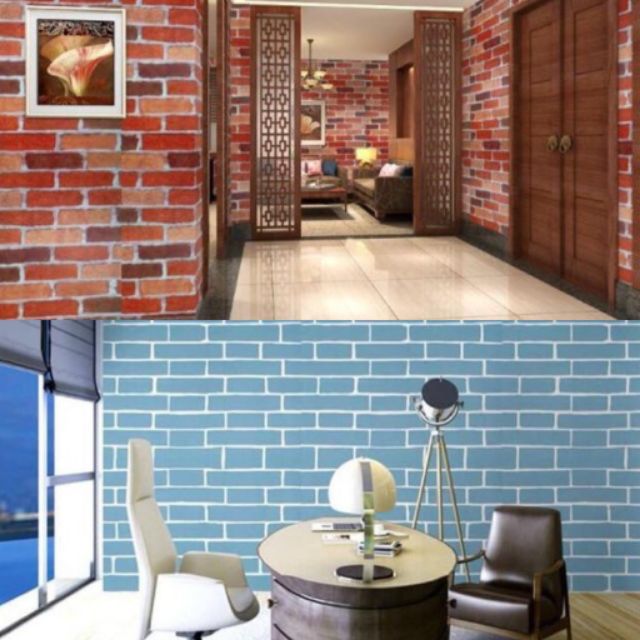 {siêu_rẻ} Cuộn 10m giấy dán tường - Decal dán tường có keo sẵn nhiều mẫu HOT | BigBuy360 - bigbuy360.vn