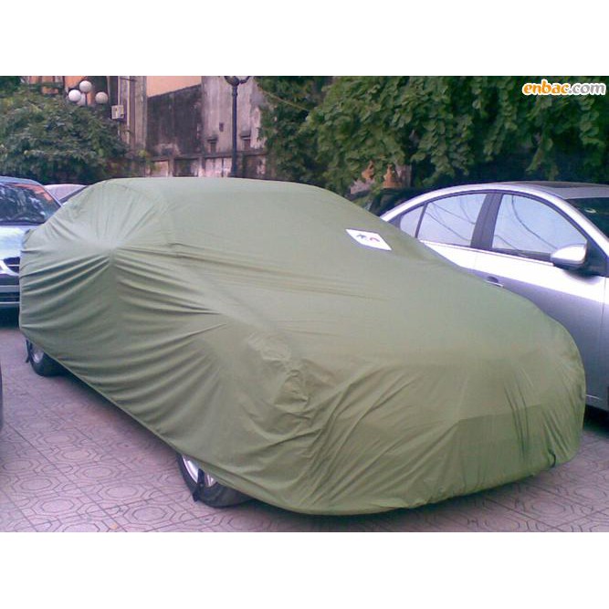 Bạt phủ ô tô Honda civic, Honda city vải dù cán da cao cấp che nắng, chống mưa, chống gió và chống bụi bẩn, áo trùm xe