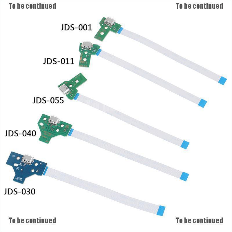 Bảng mạch cổng sạc USB 12 pin Jds 011 030 040 cho tay cầm điều khiển chơi game PS4 