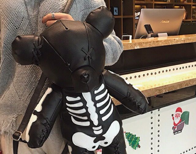 Balo da gấu teddy xinb xinh