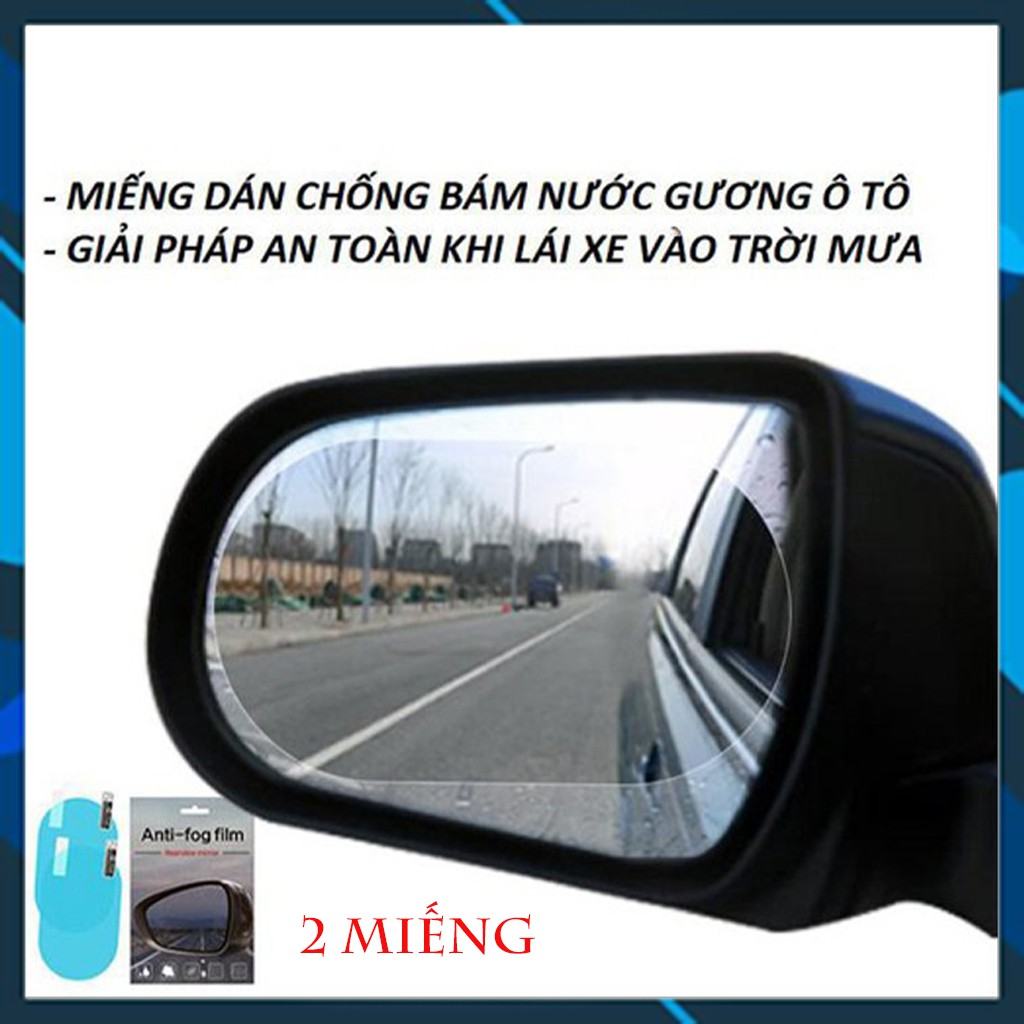 Miếng dán chống sương mù/chống nước cho gương chiếu hậu xe hơi