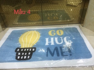 Thảm chùi chân thấm hút nước 5D