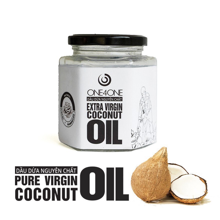 Dầu Dừa Nguyên Chất 100% One4One - Pure Virgin Coconut Oil