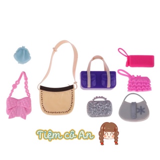 Túi xách ví cầm tay túi đeo cho búp bê Barbie